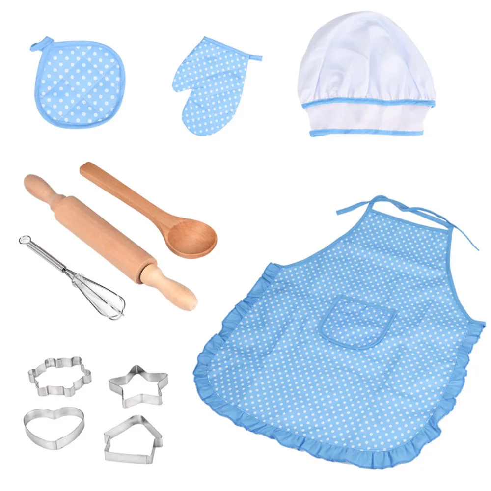 Дети пособия по кулинарии и выпечки набор-11 шт. одежда для кухни роль игровые