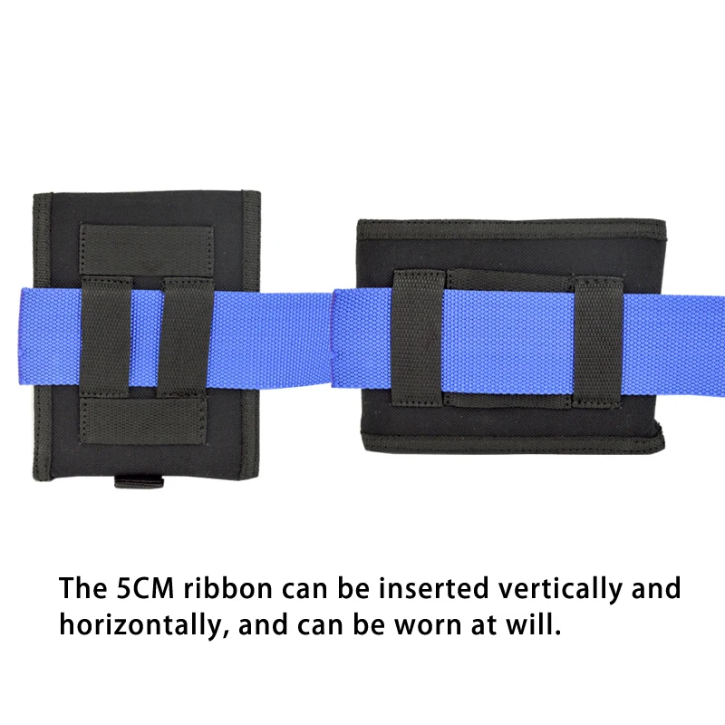 

1 PCS Diving Bag Two Sides Open Up Scuba Diving Weight Belt Pocket Buckle Accommodate 3KG/6lb of Lead Weight Diving Pocket