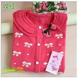 Новинка весна-осень лидер продаж милые свитера с длинным рукавом для девочек