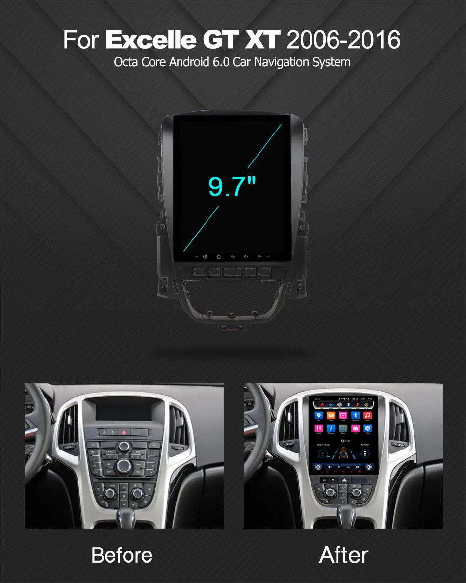 Вертикальная Автомагнитола Ownice C600 для Buick Excelle XT GT 2006 2016 с gps навигацией стерео 4G LTE