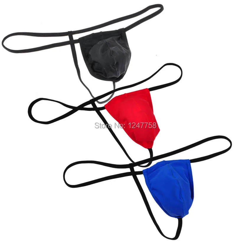 Мужские брифы стринги нижнее белье красный чехол бикини Танга |
