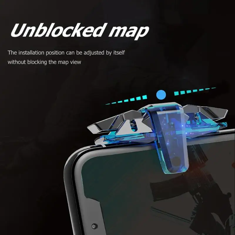 2 шт. X7 игровой джойстик контроллер геймпад триггер Кнопка Aim L1 R1 для PUBG умных