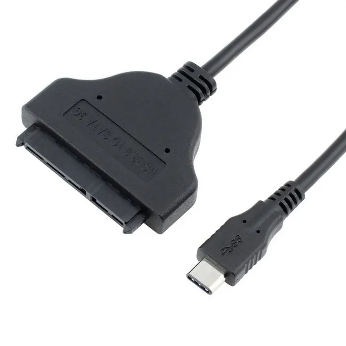 Type-C USB 3 1 Male to SATA 22 Pin 2 5 &quotдрайвер жесткого диска SSD Кабель-адаптер для Macbook и