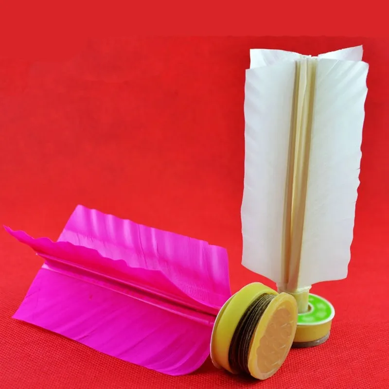 

6pcs Special Kicking Feather Shuttlecocks Playing Games Foot Sports Kid's Toy Chinese Jianzi Outdoor Sport Kid Child Toy 2021