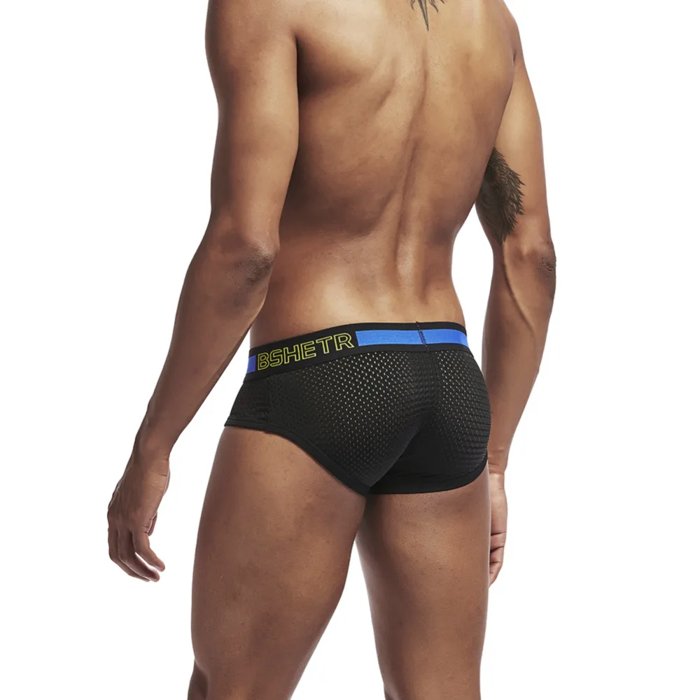 BSHTER Sexy Men Briefs Breathable Male Underwear Brief Underpants Comfortable Mens Shorts Cueca Panties |