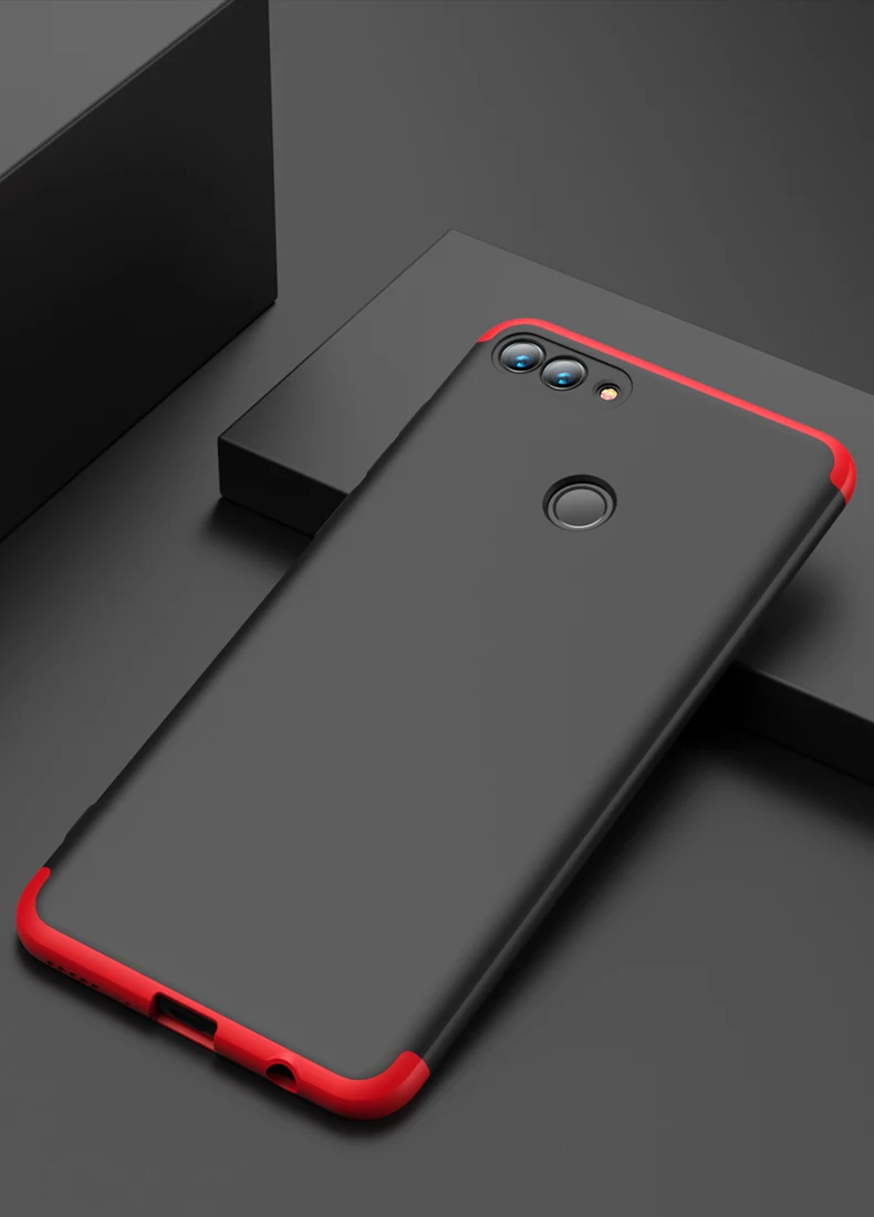 Чехол для Huawei Y9 2018 Роскошный Матовый чехол с полным покрытием на 360 градусов