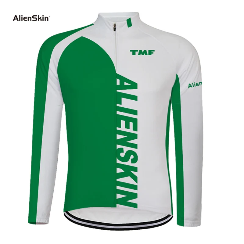2021 alienskin Велоспорт Джерси с длинным рукавом Ropa Ciclismo Pro команда летняя