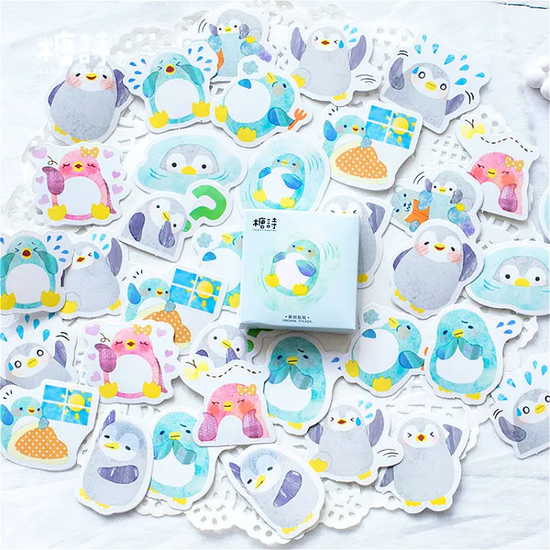 45 шт./компл. kawaii стикер для канцелярских товаров мило узор дневник бизнес планирования школьные принадлежности канцелярские товары Рождественские наклейки этикетки - Цвет: 22
