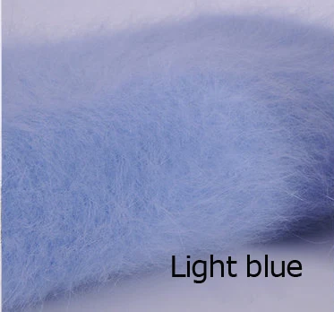 light blue Новое поступление, базовый кашемировый свитер с воротником-хомутом из норки, кашемировый свитер,, JN537 - Цвет: light blue