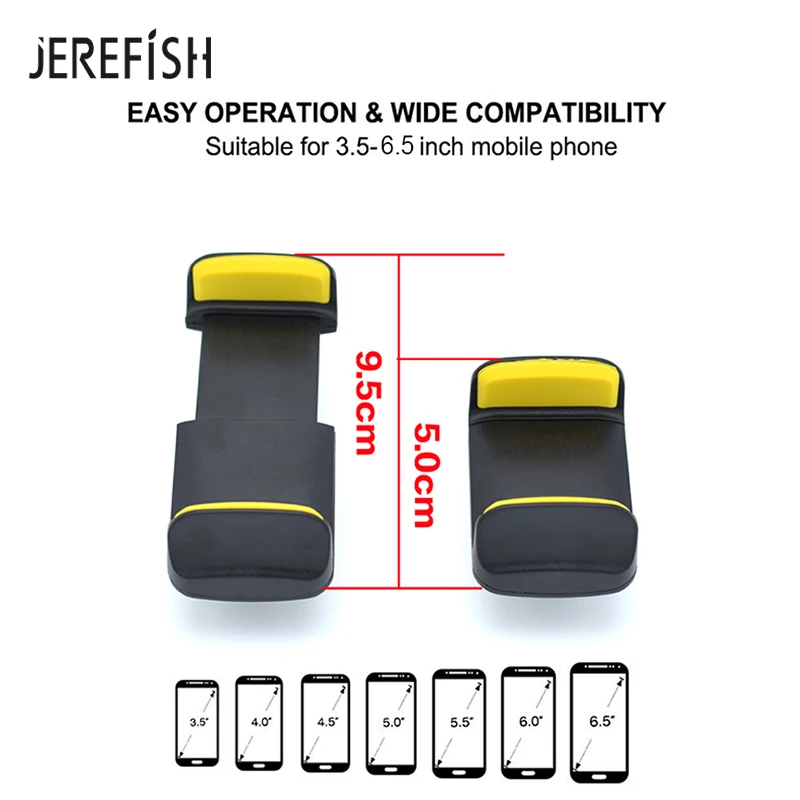 Универсальный автомобильный держатель для телефона JEREFISH с CD-слотом идеально