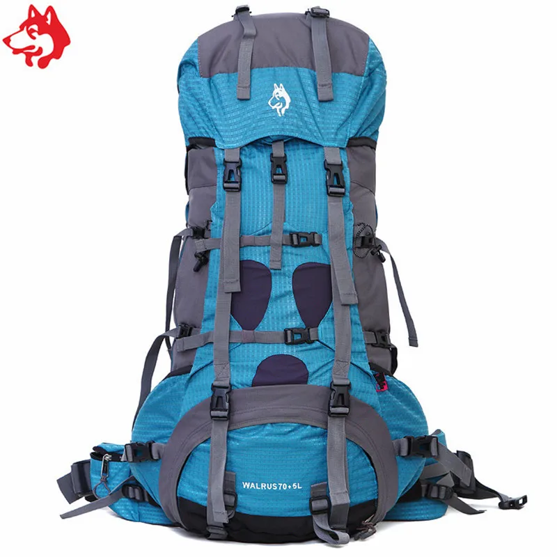 Спортивная сумка для активного отдыха 75 л красный/синий/желтый л|sport bag|high qualitybackpack