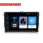 GPS-навигатор 2din, Android 6,0, Bluetooth для VW Golf5 6 Polo Jetta Passat Tiguan, Wi-Fi, мультимедийный 9-дюймовый автомобильный радиоприемник