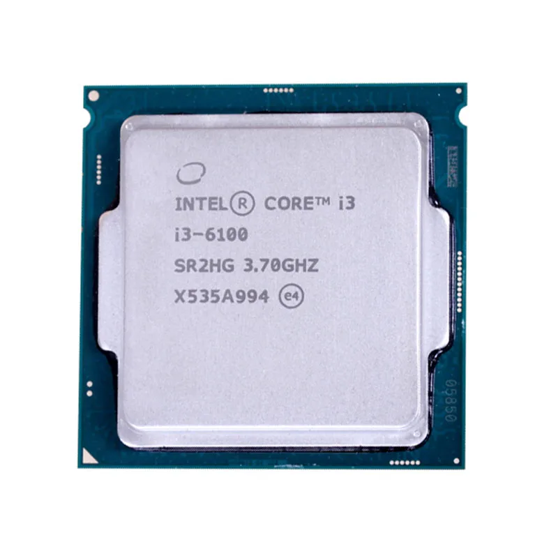 Intel Core i3 6100 3,7 ГГц 3 м кэш двухъядерный процессор 51 Вт Процессор SR2HG LGA1151