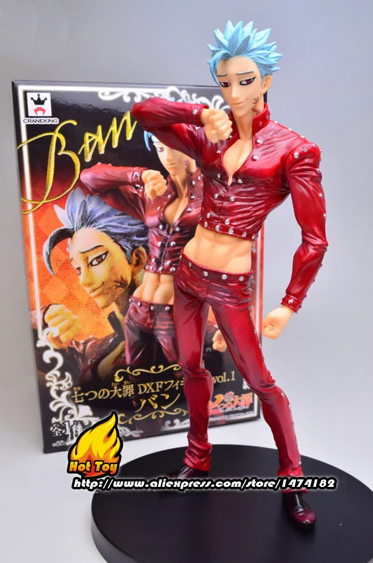 100% оригинал BANPRESTO DXF полная Коллекция рисунков-Ban из &quotNanatsu no Taizai&quot | Игрушки и