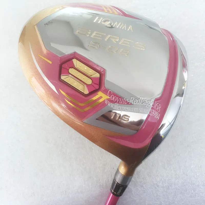 Новые cooyute для женщин гольф-клубов HONMA S-06 4 Star Golf driver 11,5 Лофт-клубов драйвер с графитовая клюшка для гольфа