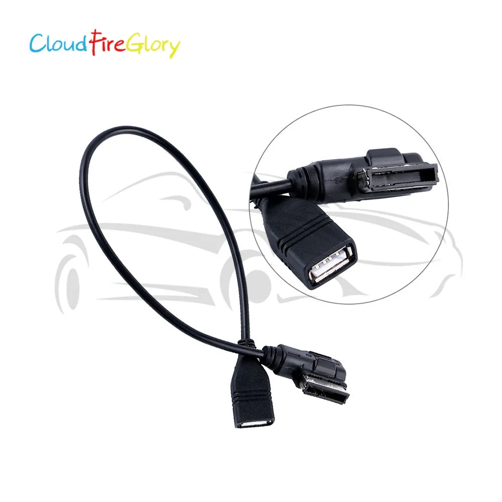 Автомобильные аксессуары для Mercedes Benz A B C CLS E GLK SL SLK класс AUX медиаинтерфейс USB