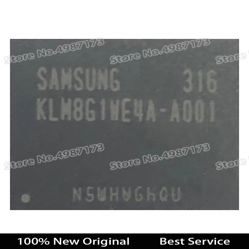 1 шт. оригинальный KLM8G1WE4A A001 в наличии Новейшая Оптовая цена BGA A001|Аксессуары для