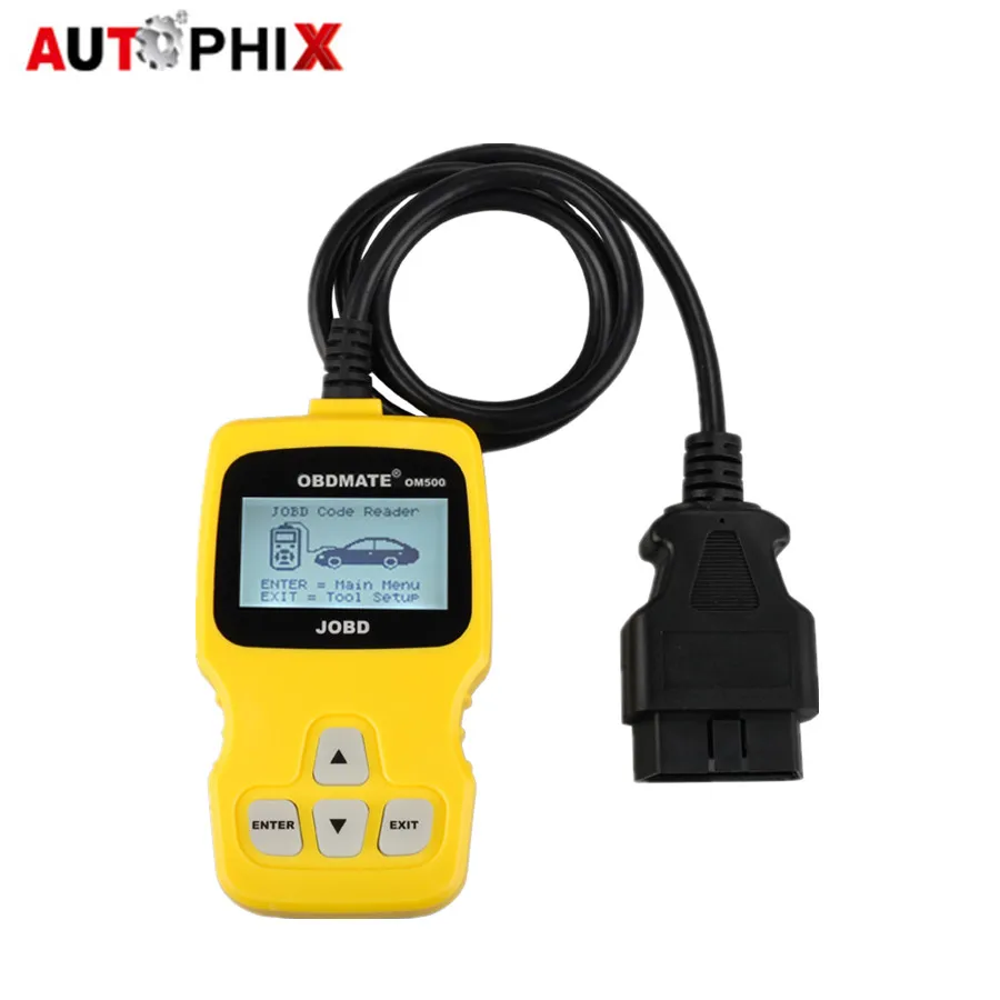 Считыватель кодов OBDMATE OM500 JOBD/OBDII/EOBD сканер AUTOPHIX|autophix obdmate|obdmate om500scan tool |