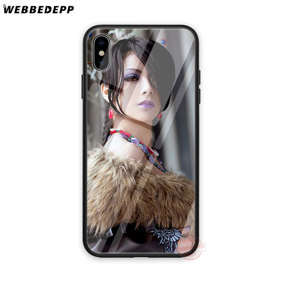 WEBBEDEPP The Final Fantasy Tempered Glass Phone Case for Apple iPhone XS Max XR X 8 7 6S Plus 5S SE | Мобильные телефоны и