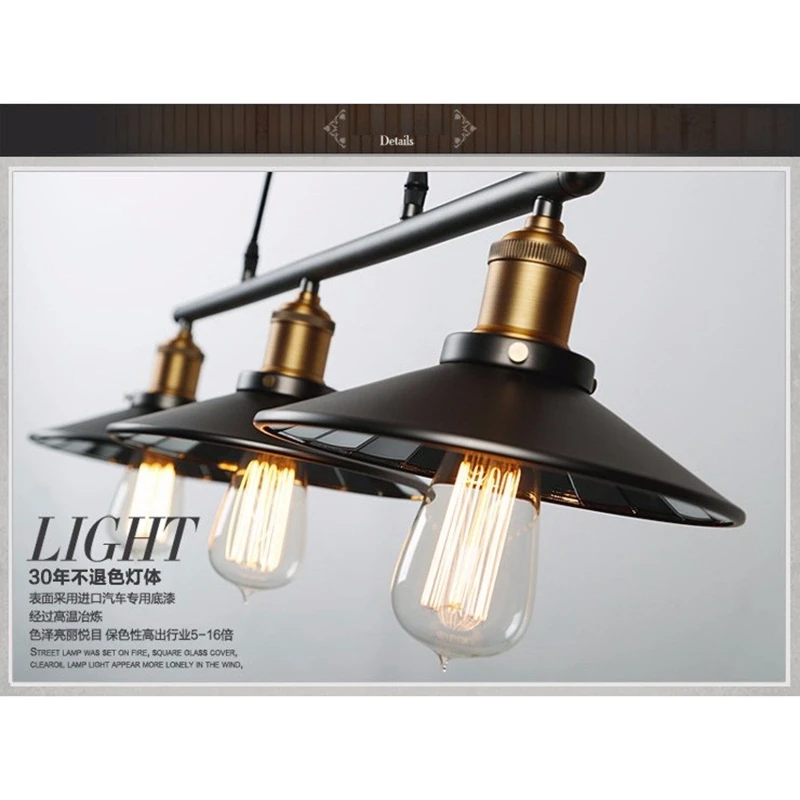 Подвесные светильники LuKLoy лампа промышленный ролик Регулируемый провод