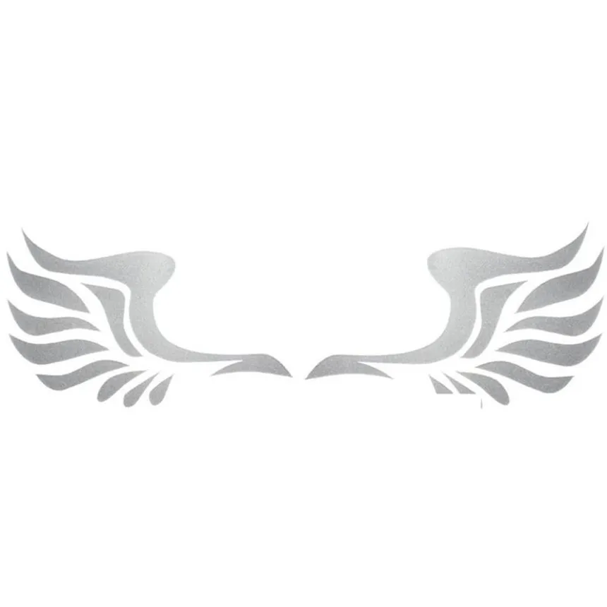 Автомобиль мода крыло дизайн 3D Украшение Наклейка для автомобиля боковое