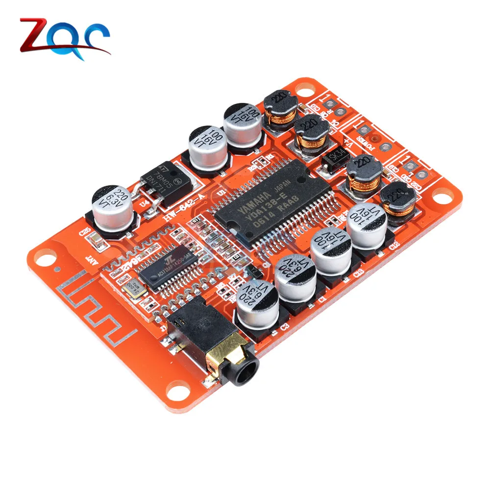 YDA138 DC 12 В 2A TPA3118D2 Bluetooth цифровой аудио усилитель модуля класса D 2*45 Вт стерео 2