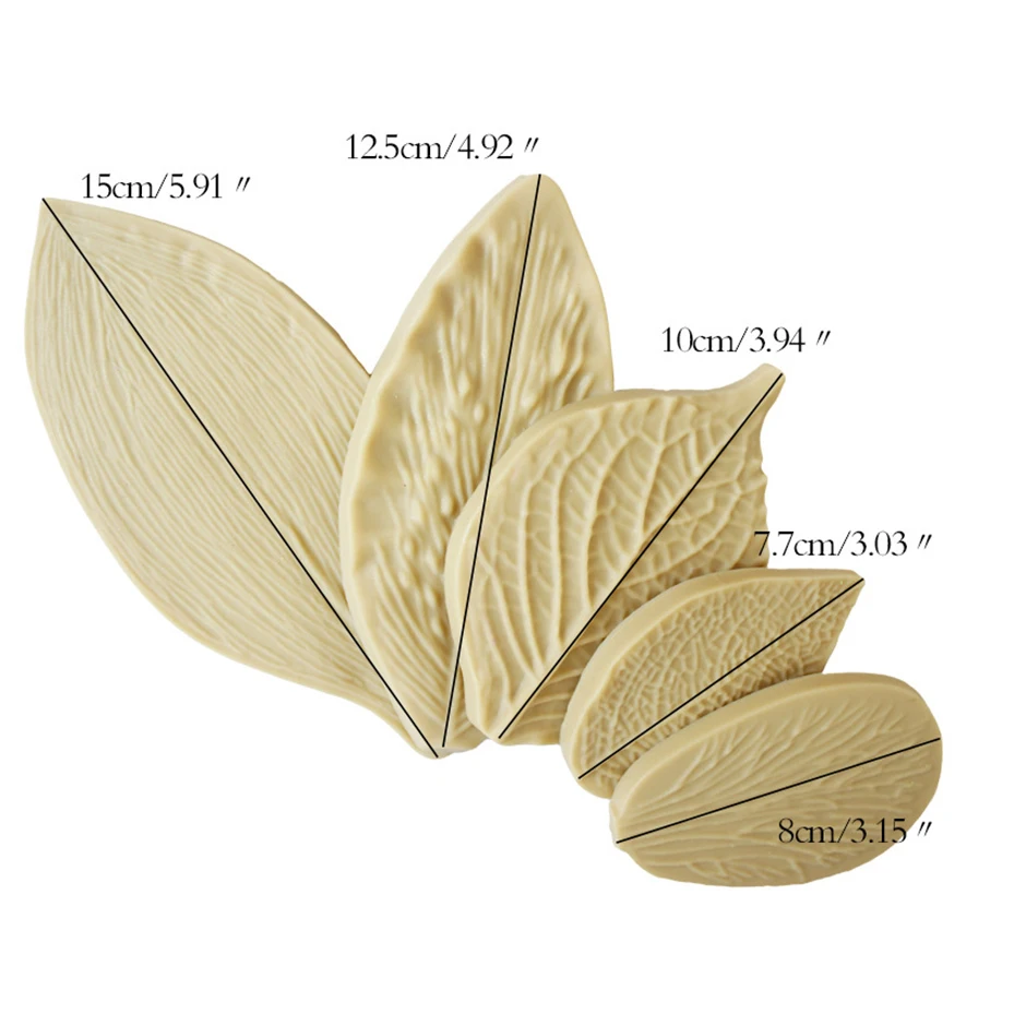 5 шт./компл. инструменты для украшения тортов из мастики изготовления цветов Gumpaste