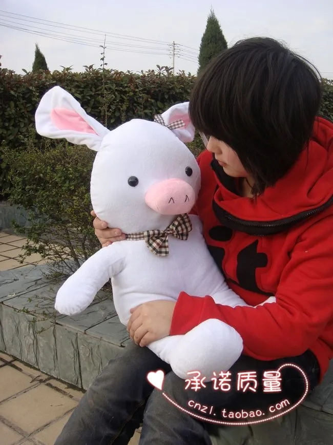 Кукла Плюшевая в Корейском стиле You are Beautiful Rabbit pig 55 см|plush toys|gifts for childrenpig doll |