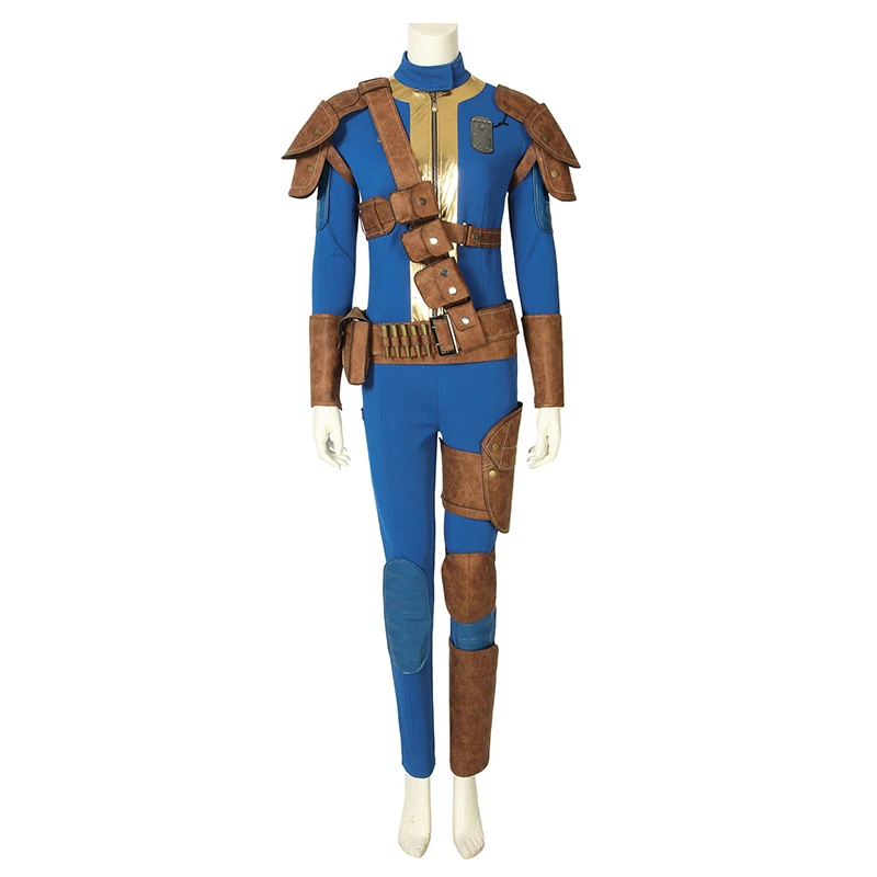 Costume Only Игра Fallout 4 Fallout 76 костюм хранилище 76 Sole Survivor Cospaly комбинезон наряд на Хэллоуин Полный комплект с ботинками на заказ - Цвет: Costume Only