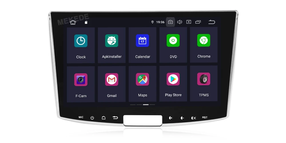 MEKEDE 10," PX30 Android 9,0 автомобильный dvd мультимедийный стерео для Volkswagen VW Passat B6 B7 CC Magotan 2011- gps navi авторадио