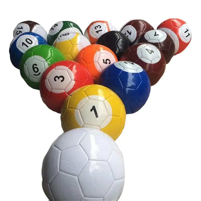 Creative Billiard Style Game Playing Football Soccer Children Adults Family Fun Entertainment Balls Size#2/#3/#4/#5 Available