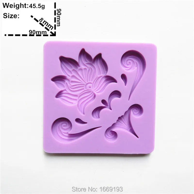 Семь неправильной графической формы Sugarcraft украшения торта помадные инструменты