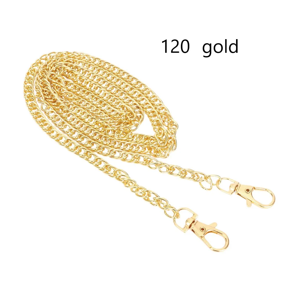 120 gold Новые высококачественные сумочки, сумки через плечо, сумки на цепочке, Сменные ручки - Цвет: 120 gold