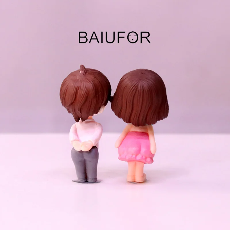 BAIUFOR кукла Пара миниатюрный любовник Поцелуй Прекрасный Мальчик и девочка
