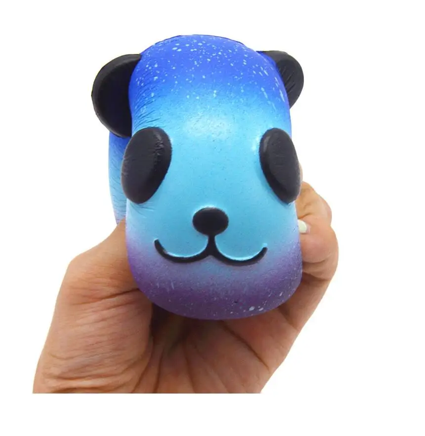 1pc Cute Blue Panda Cream Scented Squishy Slow Rising Squeeze Kid Toy Phone Charm Gift 2018 Dropshipping | Игрушки и хобби