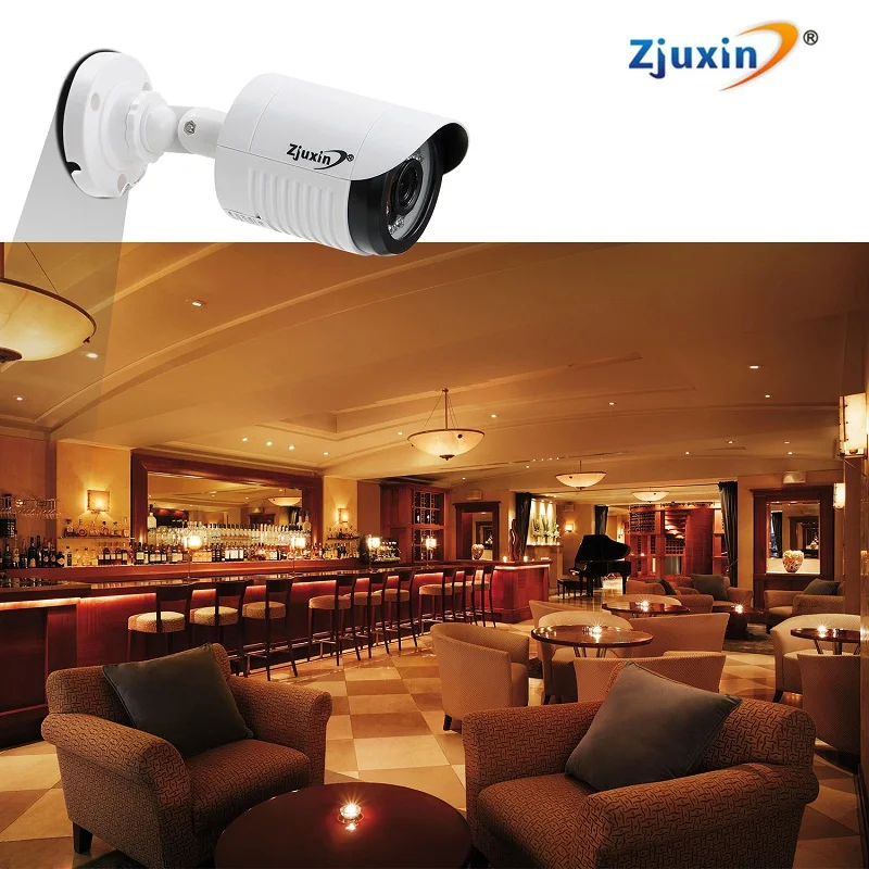 1 шт. zjuxin AHD камеры 1080 P 5*24 LED 2mp камера с HD 3.6 мм объектив V30 DSP + Sony imx323 Сенсор Добрый