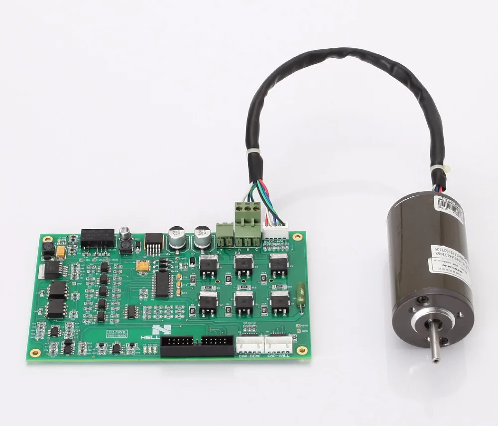 Трехфазная бесщеточная плата привода двигателя постоянного тока с датчиком