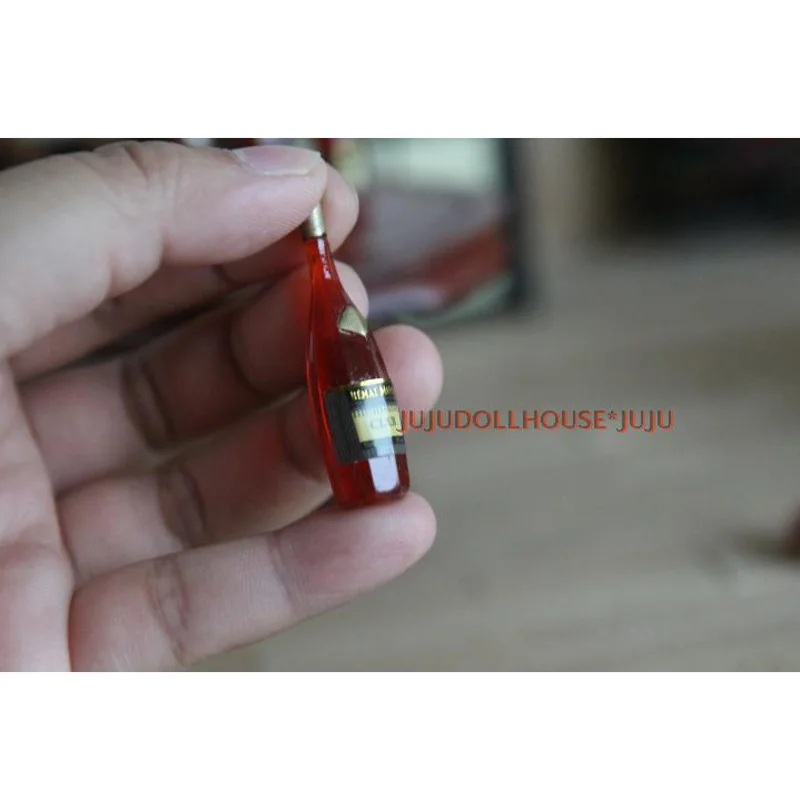 4 шт. 1/6 миниатюрные напитки для кукольного домика Модель бутылок вина мини-игра