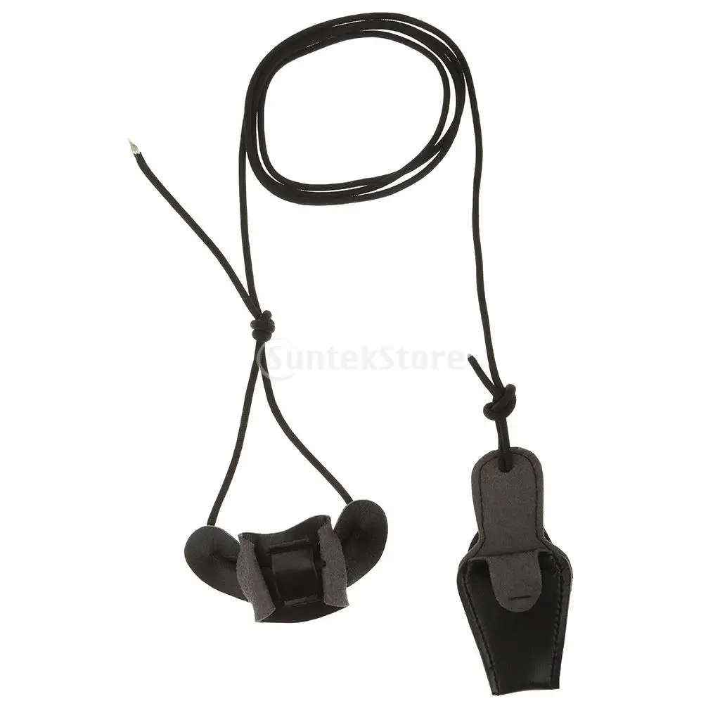 

Archery Slider Recurve Bow Traditional Leather Bow Stringer Bowstringer 2m