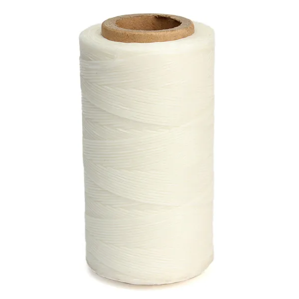KIWARM 240 м 1 мм 150D кожаный вощеный шнур с нитью прочный DIY инструмент для рукоделия ручная строчка швейная нить
