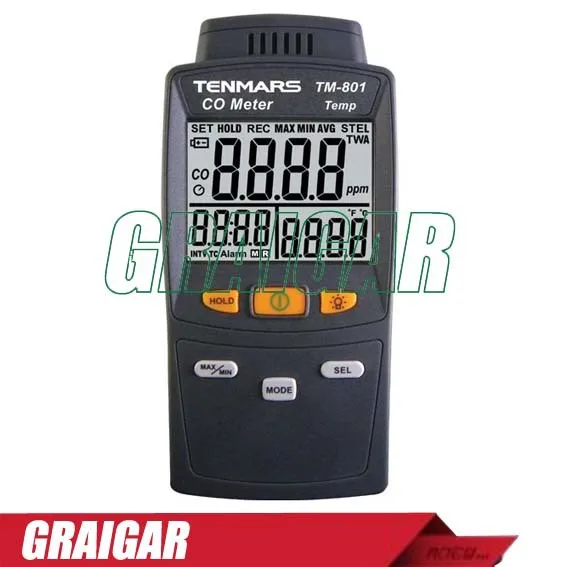

TM-801 CO Meter
