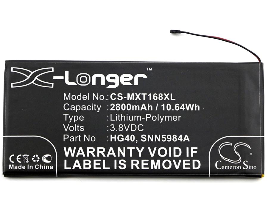 Cameron Sino 2800 мАч батарея HG40 SNN5984A для Motorola Moto G5 Plus XT1677 XT1681 XT1683 XT1684 XT1685 XT1686 XT1687|2800mah