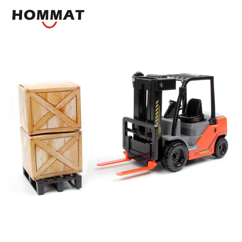 HOMMAT моделирование 1:12 Масштаб вилочный погрузчик инженерные транспортные