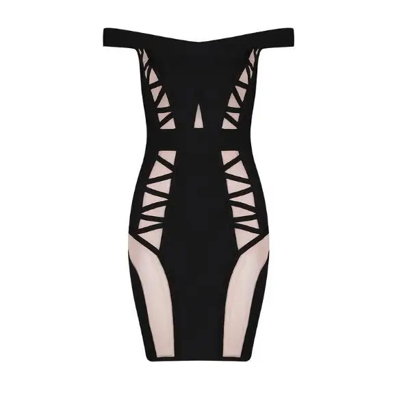 Женское вечернее облегающее платье элегантное на бретелях с вырезом-лодочкой в