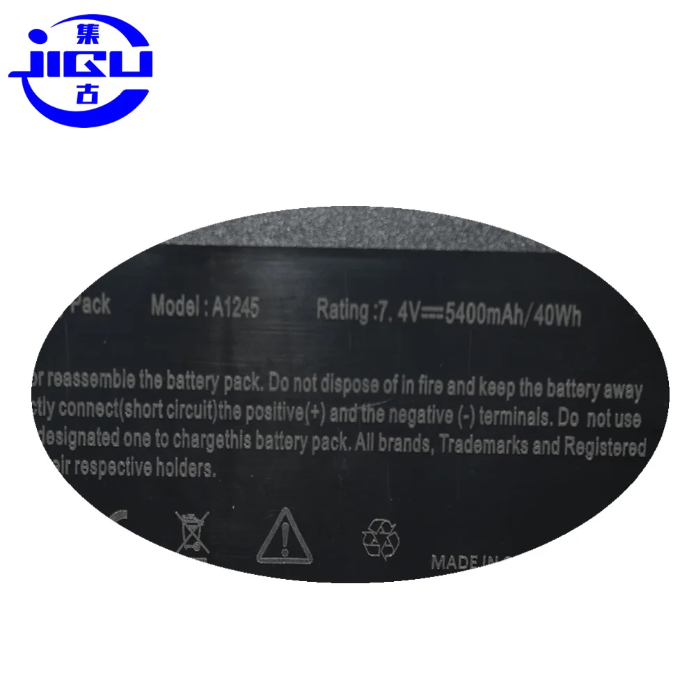Аккумулятор JIGU для ноутбука Apple A1245 MacBook Air 13 дюймов A1237 A1304 Z0FS MB003 MC233 */A MB003TA/A 37WH 7 2