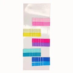 50 pcs per set 50 шт./компл. ins/Популярная одежда chic kawaii 10 видов цветов Радуга заколка для волос Разноцветные Симпатичные заколки мягкие заколки для девочек - Цвет: 50 pcs per set