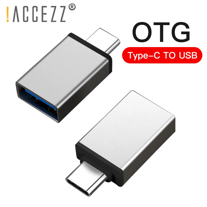 ! ACCEZZ USB OTG адаптер Type C к конвертер для вспышки One Plus 5 LG G5 G6 Xiaomi Mi 6 8 Samsung Galaxy S8 S9