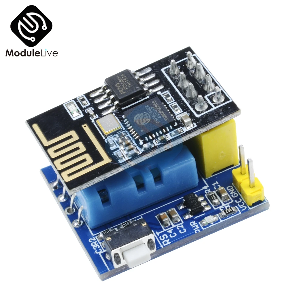 Wifi ESP8266 ESP-01 ESP-01S DHT11 датчик температуры и влажности Измеритель модуль беспроводной термометр для IOT умный дом