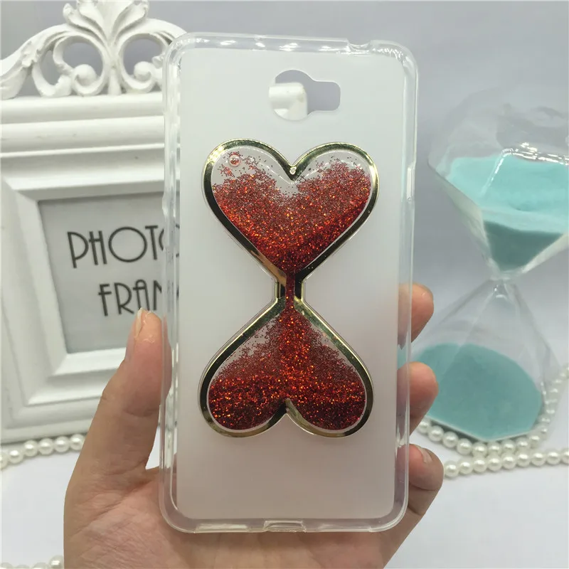 A15 Red W Мягкий чехол для huawei Y5 II Y5II 2/Honor 5A LYO-L21/CUN-L21 CUN-L01 CUN-U29 CUN L21 L01 U29 L23 L02 L33 крышка Жидкий блеск - Цвет: A15 Red W