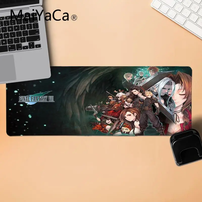LockEdge 30X90cm MaiYaCa дизайн последняя фантазия VII игровой коврик для мыши геймерская игра коврики прочный резиновый коврик для мыши коврик игровой коврик для мыши - Цвет: LockEdge 30X90cm